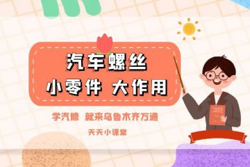 小零件 大作用 汽车轮胎螺丝你知道多少