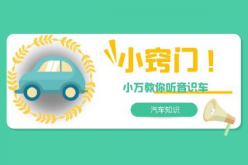 小万教你听音识车